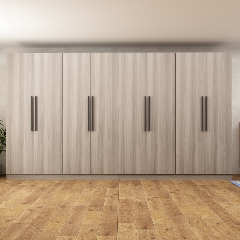 Hokku Designs 8 Door Wardrobe Wayfair